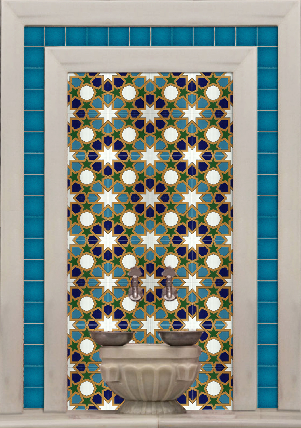 120X180 Kurna Başı Çini Karolar-13